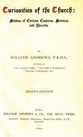 Title Page: Andrews' Curiosities