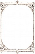 Free clip-art: Victorian border of brown twigs