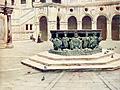 [picture: 63.---Bronze Well-Head by Alberghetti---Courtyard of the Palazzo Ducale.]