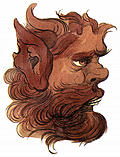 Heads of Evil Demons No. 2.---Vessels of Wrath---Theutus.