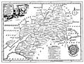 Eighteenth-Century Map of Gloucestershire
