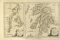 Antique Map of Argyle, Bute and Dumbarton, in Scotland