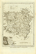 Antique Map of Connaught