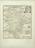 Antique Map of Devonshire