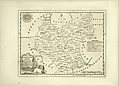 Antique Map of Leicestershire