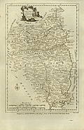 Antique Map of Leinster