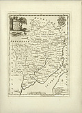Antique Map of Monmouthshire