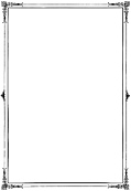 Full-page border with hearts and moons, from Im Wechsel Der Tage (1885)