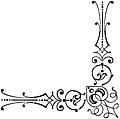 Corner of full-page border (2 of 2), from Im Wechsel Der Tage (1885)