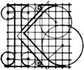 [picture: Letter K from ``Alphabet after Serlio'']