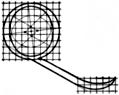 Letter R from ``Alphabet after Serlio''
