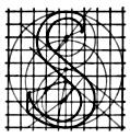 Letter S from ``Alphabet after Serlio''