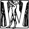 Initial letter W