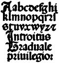 141.—Italian Round Gothic Small Letters.  16th Century., from Letters & Lettering: A Treatise With 200 Examples (1921); hits since 25/Oct/2009: 1786