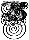 [picture: German Gothic Initials - Swirly Fraktur Blackletter Initial Letter G]