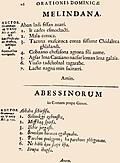 26: Melindana, Abessinorum
