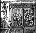[picture: A Woman torn in peices by the Devil. pa. 14.]