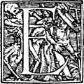 62e.---Initial capital letter ``E'' from Dance of Death Alphabet