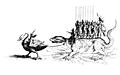 [picture: 206a2: Giant bird pulling a lizard]