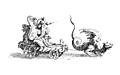 [picture: Carriage pulled by a Dragon.]