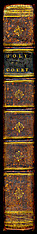 [picture: Holy Court Book decorated leather spine]
