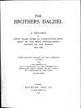 Title Page, The Brothers Dalziel