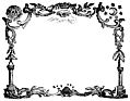 893.—Border with Freemasonry Symbols.