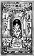Titlepage from Works of Goethe