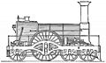[picture: Great Western express engine]