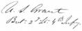 [picture: General Grant's signature]