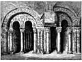 Arches of Cloister of S. Aubin's Abbey, Angers