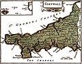 The map of Cornwall