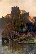 [picture: Warwick Castle from the River]