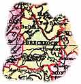 [picture: Overview map of Brecknockshire, Wales]