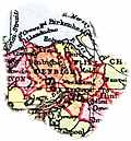 [picture: Overview map of Denbighshire, Wales]