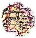 [picture: Overview map of Hereford, England]