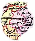 [picture: Overview map of Huntingdonshire, England]