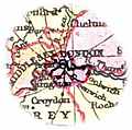 [picture: Overview map of London, England]