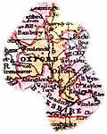 [picture: Overview map of Oxfordshire, England]