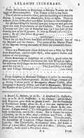 Leland's Itinerary, Volume 1 Page 3