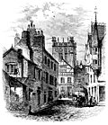 [picture: Chester Cathedral Tower from St. John's Street]