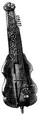 Musical Instruments at the South Kensington Museum: N.---Viola di Bordone