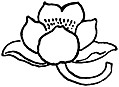 [picture: typographic ornament: flower pointing left]
