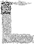 [picture: Mediaeval Border from Title Page]