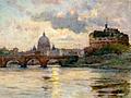 [picture: St. Peter's Rome from the River Tiber: wallpaper version]