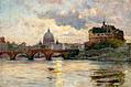 [picture: S. Peter's and Castel Sant' Angelo From the Tiber]