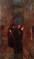 [picture: A Procession in the Catacomb of Callistus]