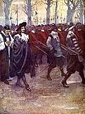 [picture: Frontispiece: Charles the King walked for the last time through the streets of London]