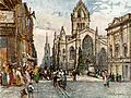 [picture: The Church of St. Giles from the Lawnmarket]