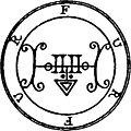 34. Seal of Furfur.